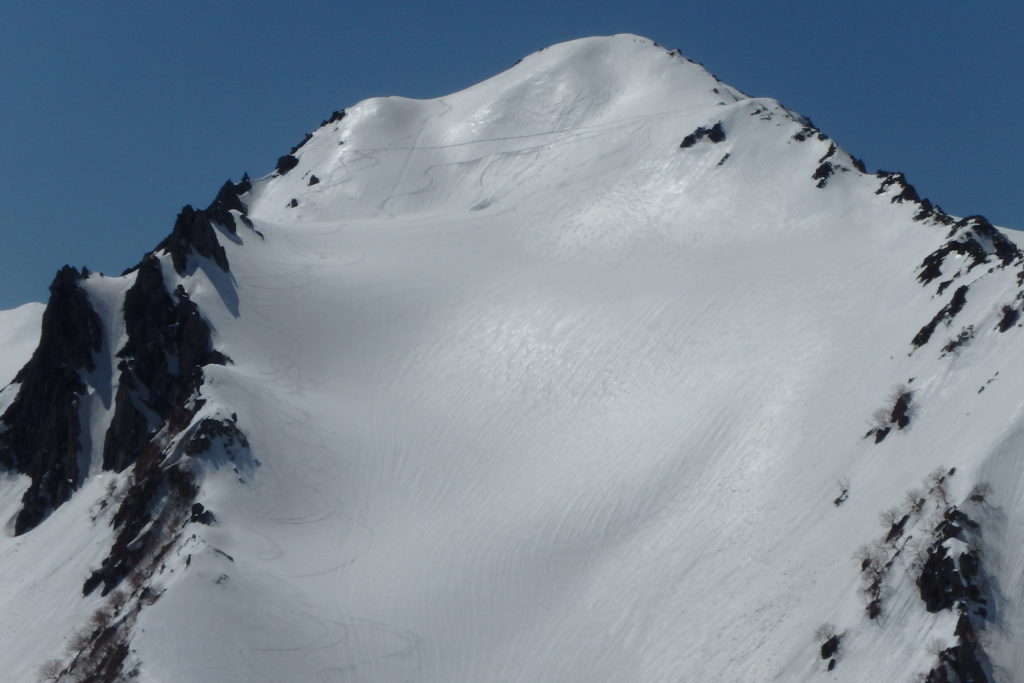 立山BC 鬼岳 東斜面