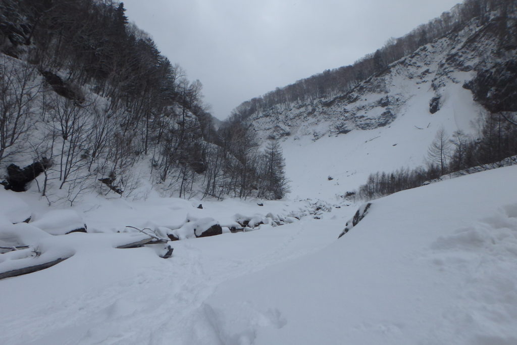 焼岳 梓川出合