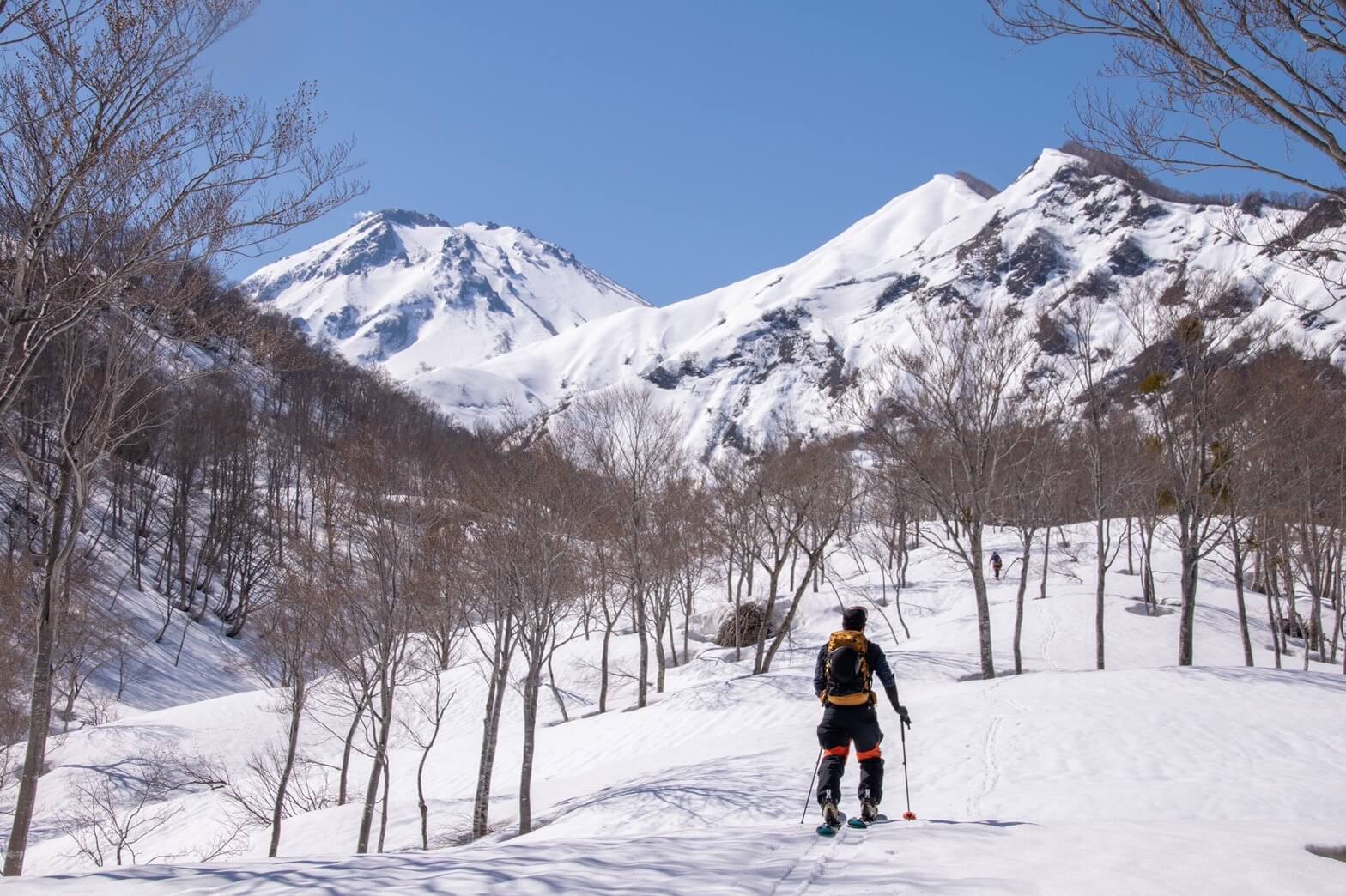 焼山 北面台地