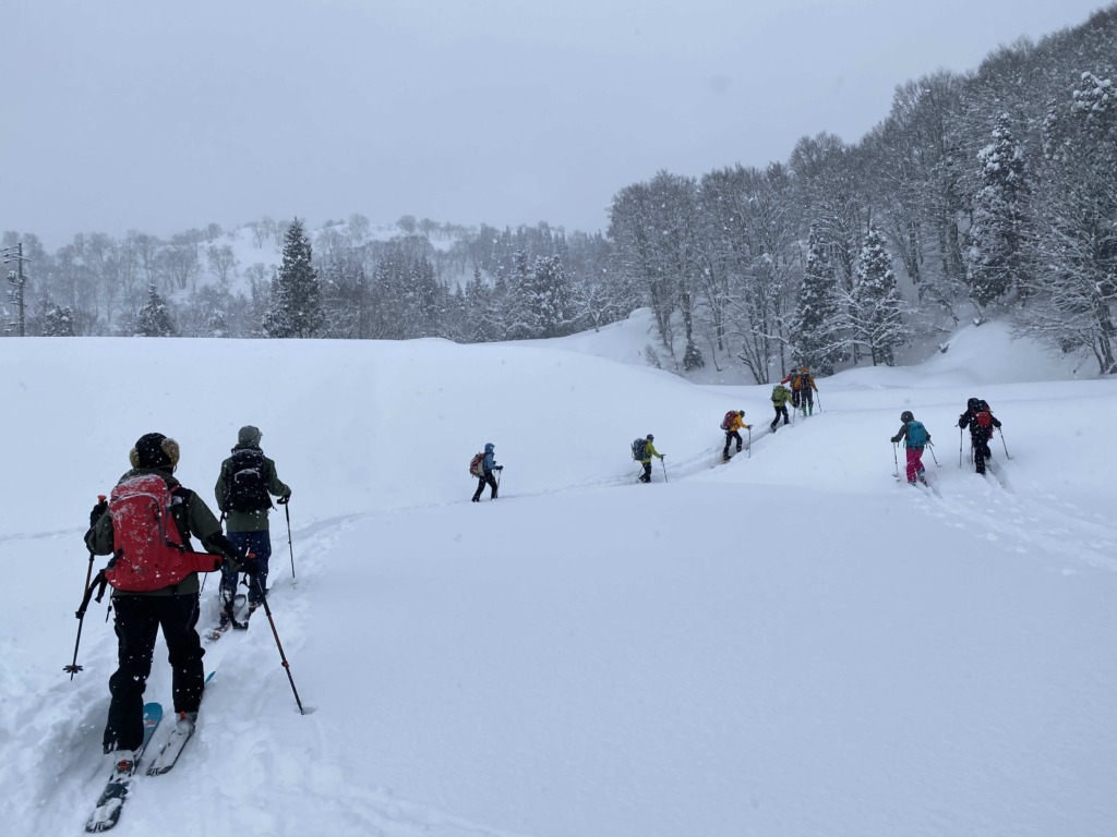 鍋倉山 温井集落から入山