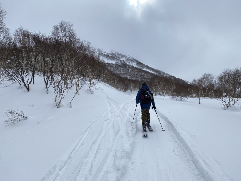 ニセコ イワオヌプリBC 五色温泉 林道