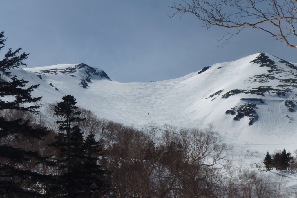 富士見岳 富士見沢 位ヶ原山荘前