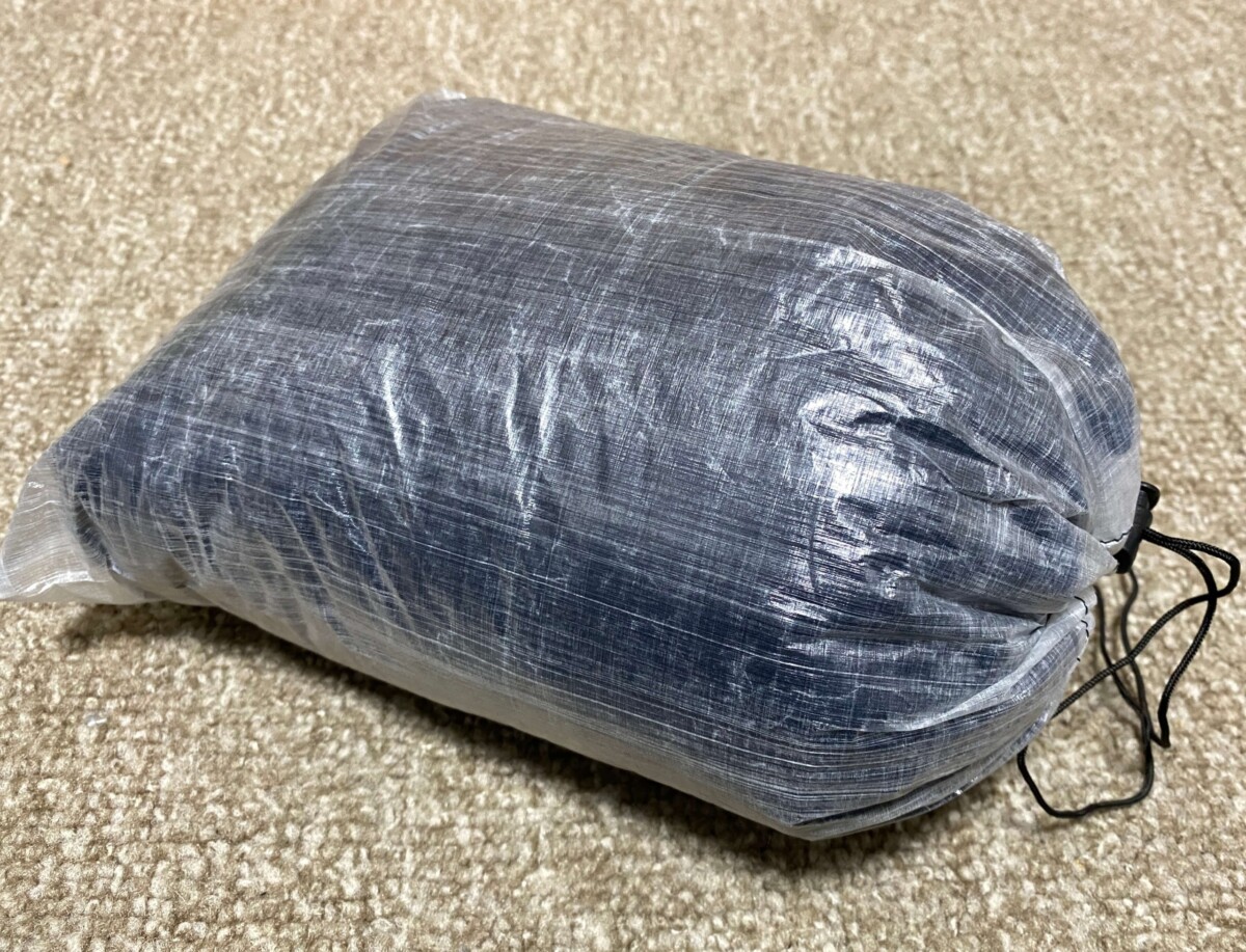 MYOG DCF Stuff sack kit 完成品 パッキング