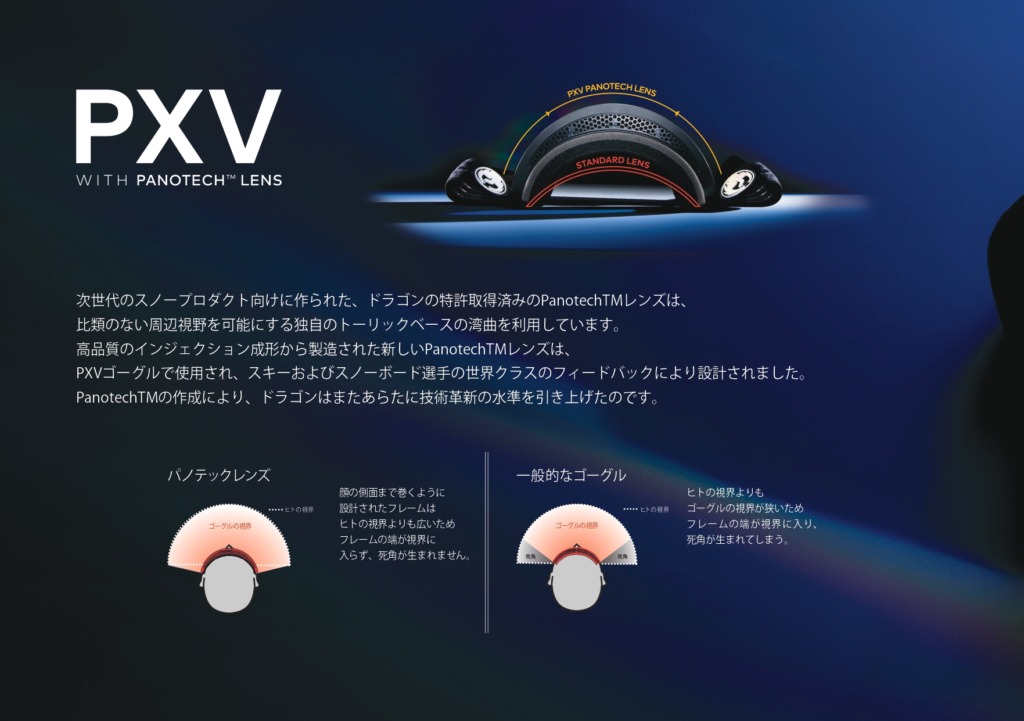 DRAGON ゴーグル 2022-2023 PXV