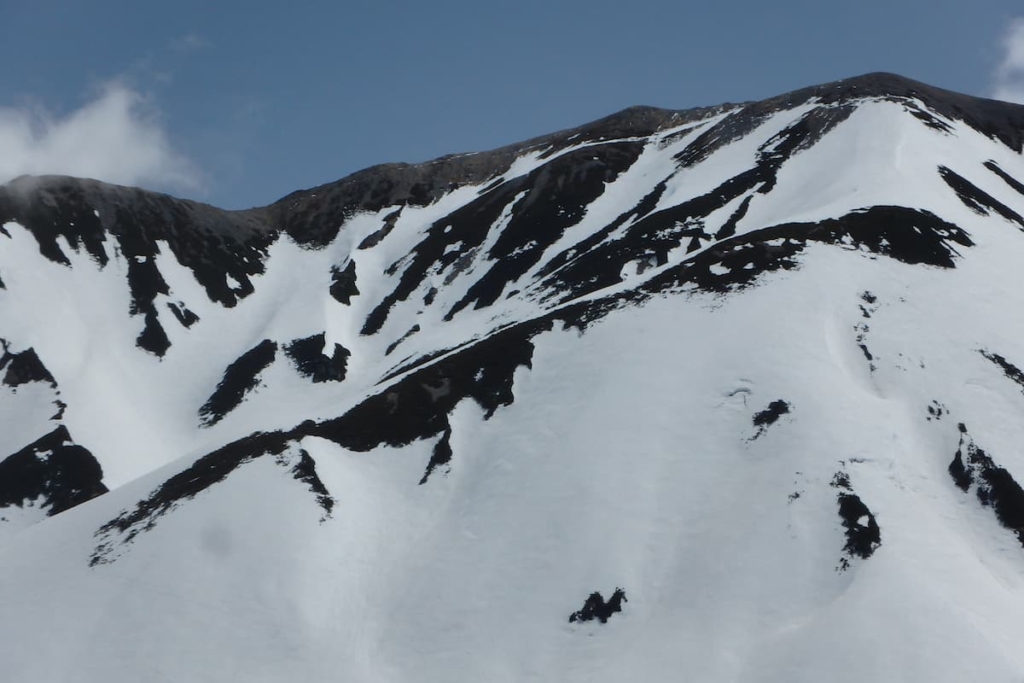 立山 稜線