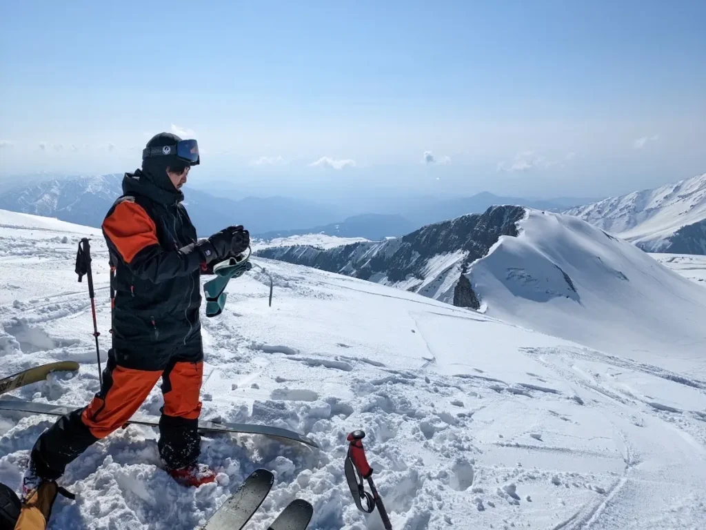 国見岳から天狗平山荘へ