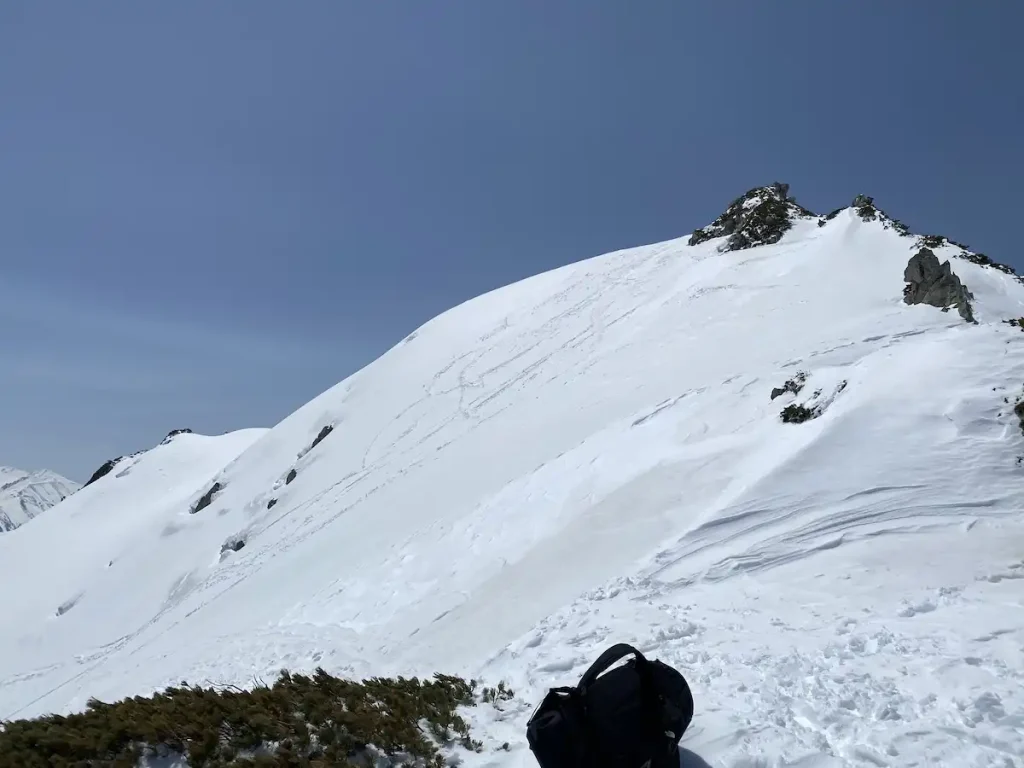 鬼岳 山頂